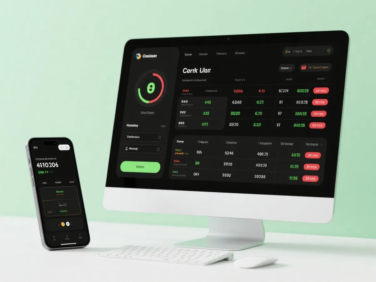 即時賠率比較介面示意圖